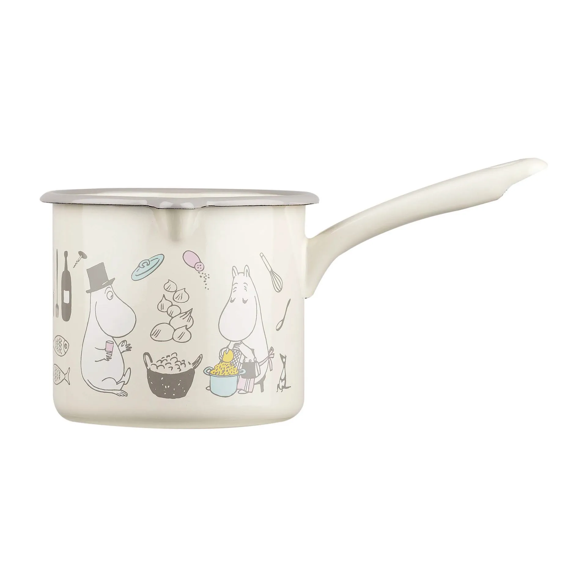 Moomin Bon Appétit saucepan 1.3 liter, 米色 Muurla