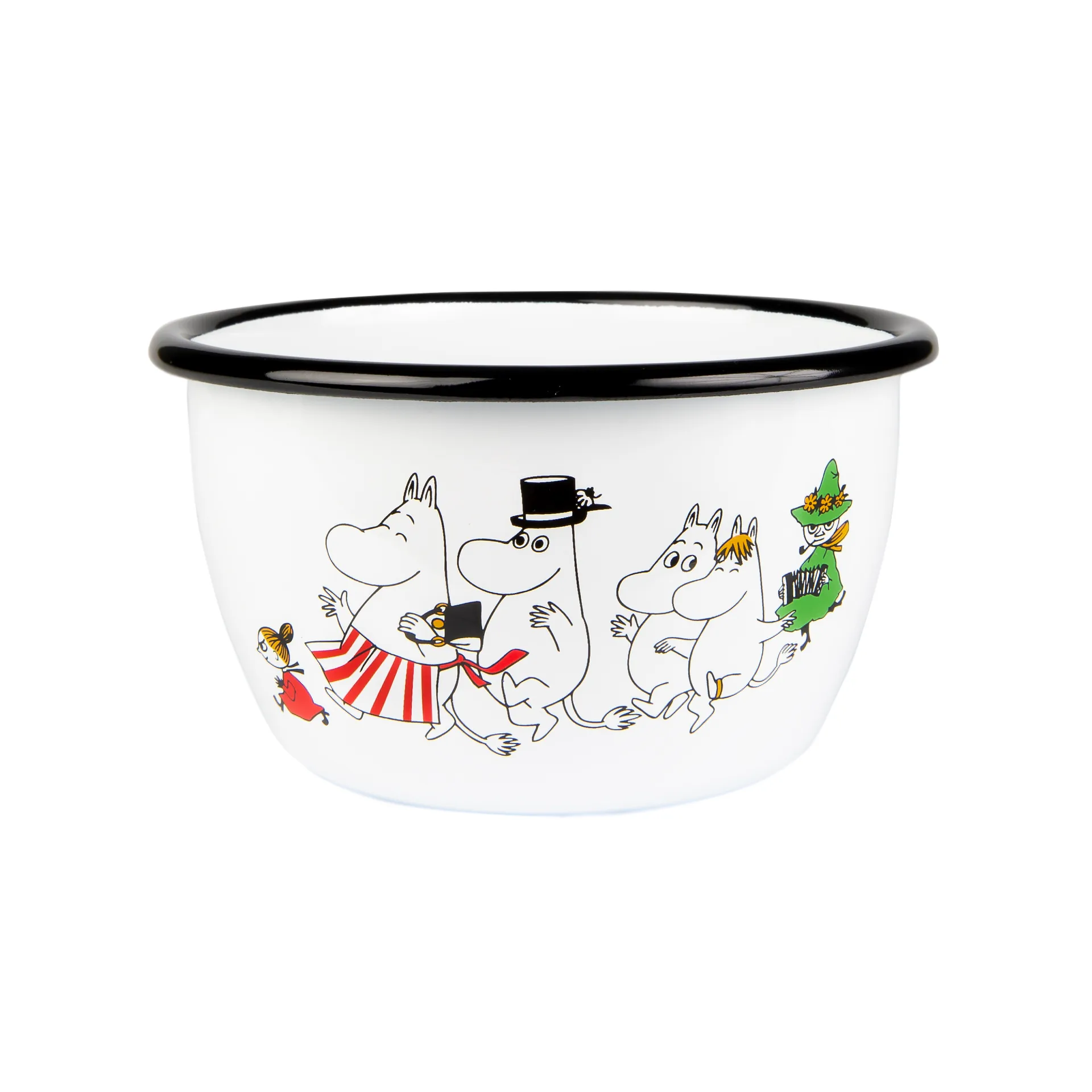 Moomin Colors enamel 碗  60 cl, Moomin valley Muurla