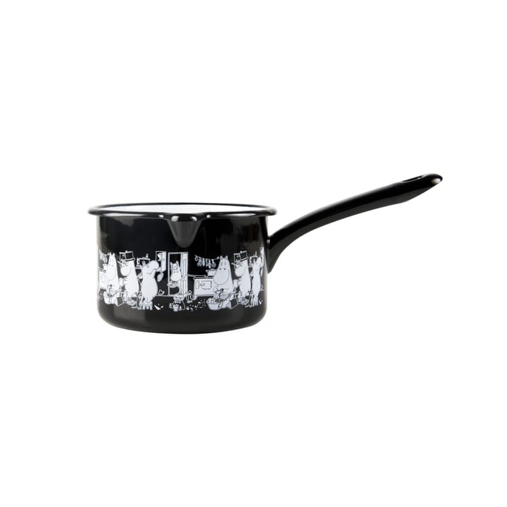 Moomin enamel 平底锅 0.8 L - Moominfamiljen - Muurla