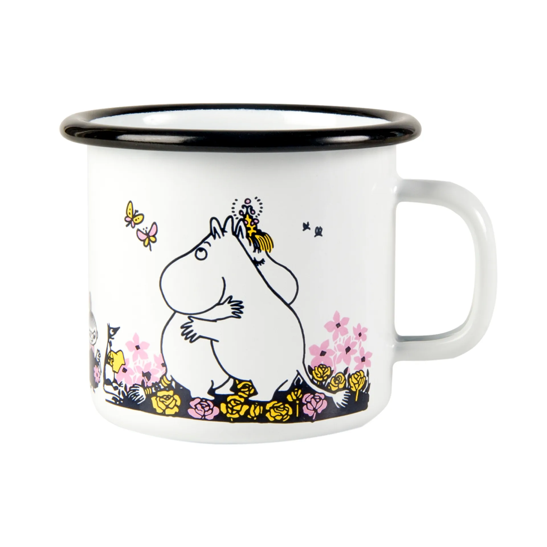 Moomin enamel 马克杯 hugs 25 cl, 白色 Muurla