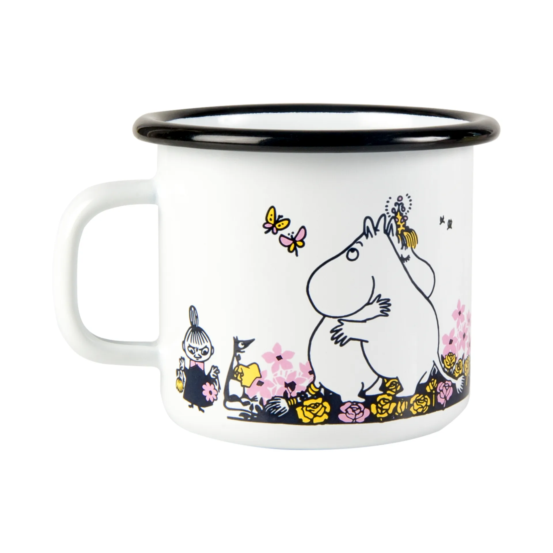 Moomin enamel 马克杯 hugs 25 cl, 白色 Muurla