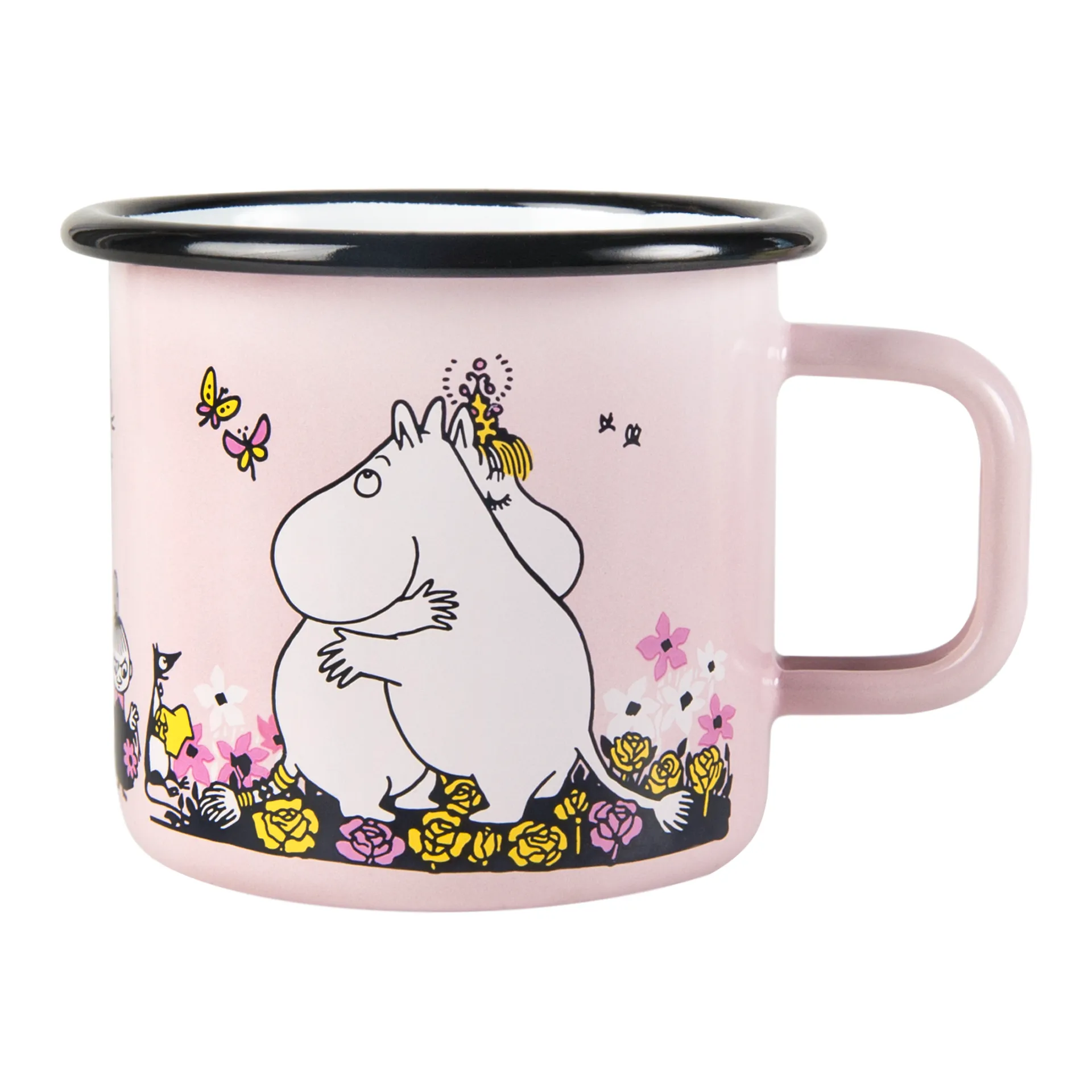 Moomin enamel 马克杯 hugs 37 cl, Rosa Muurla