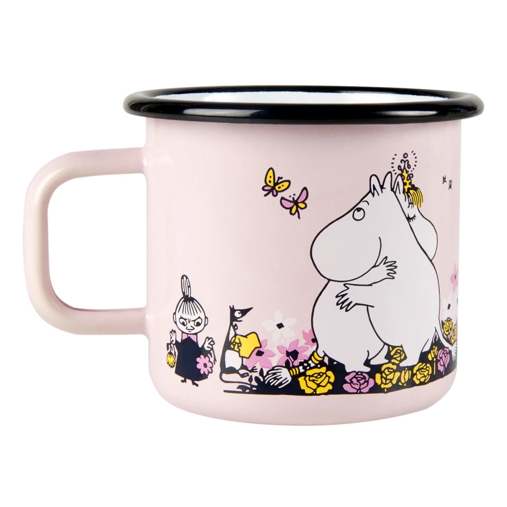 Moomin enamel 马克杯 hugs 37 cl, Rosa Muurla