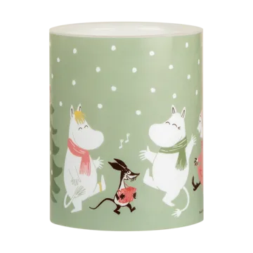 Moomin LED方块蜡烛12.5cm - Festive spirits - Muurla