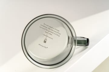 Moomin mamma 玻璃马克杯 35 cl - 灰色 - Muurla