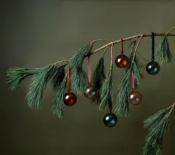 Muurla 圣诞摆设/挂件/装饰 Ø6 cm - 鸭翅绿 - Muurla