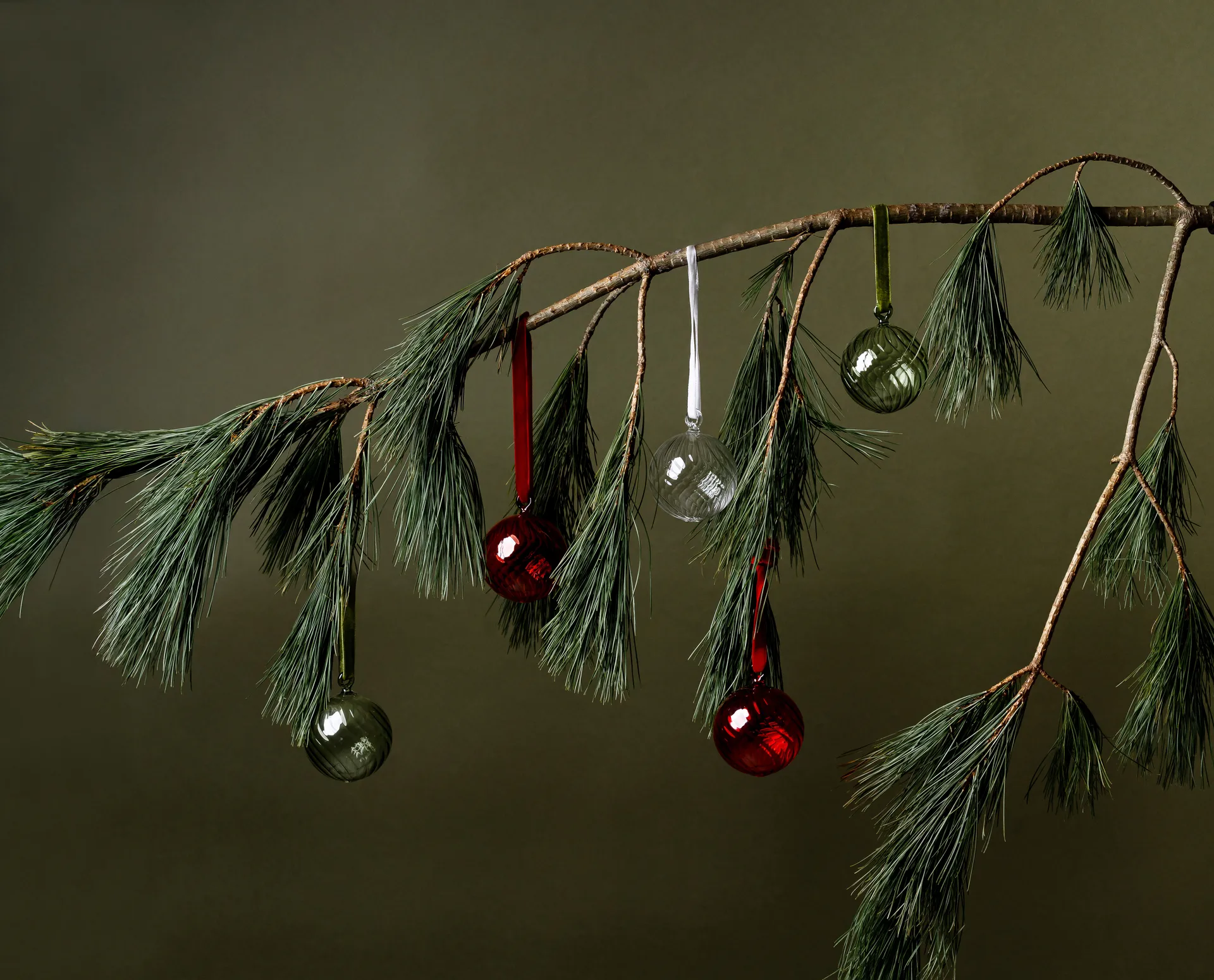 Muurla 圣诞摆设/挂件/装饰 Ø6 cm, 森林绿 Muurla