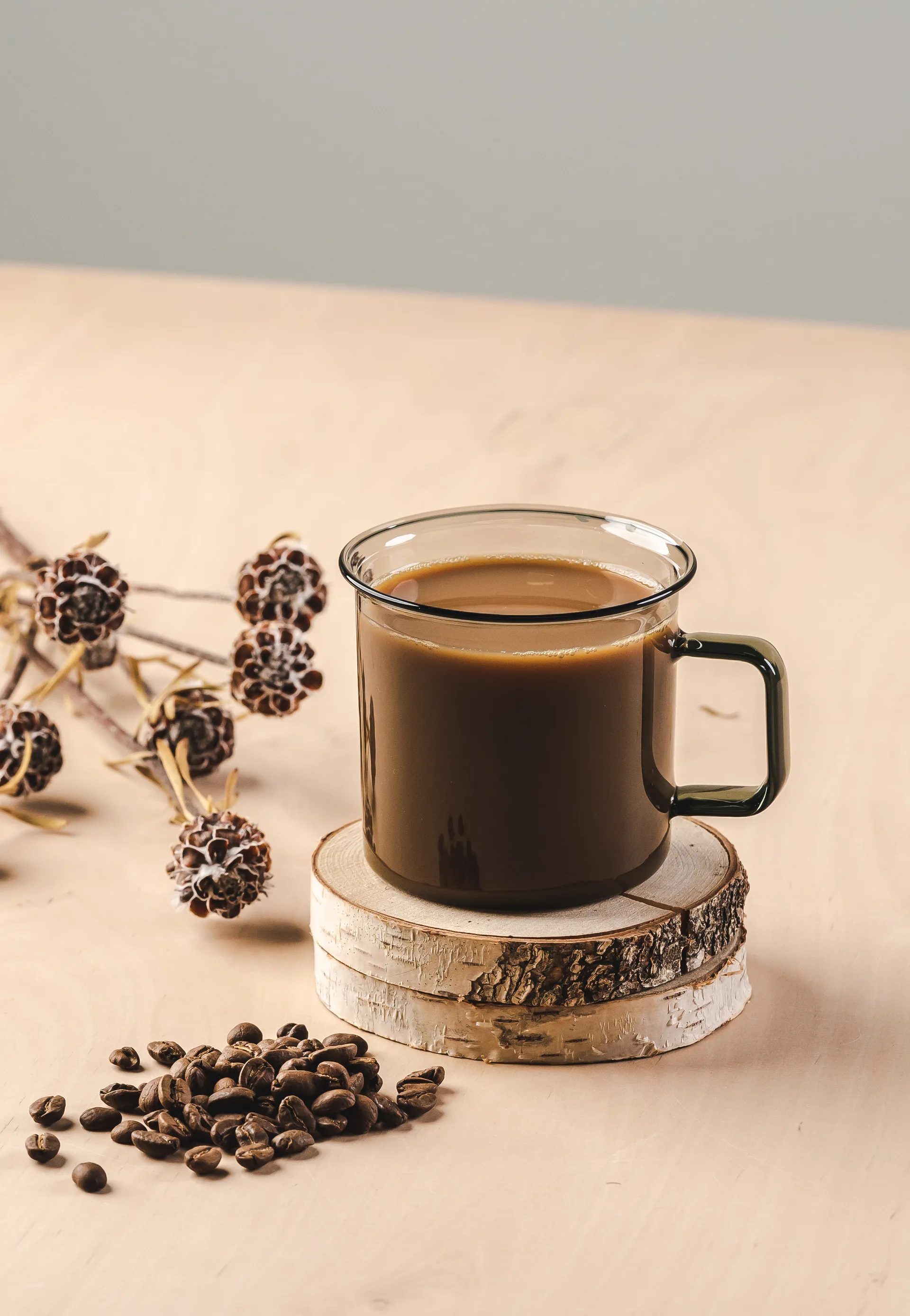 Muurla glassmug 35 cl, 灰色 Muurla