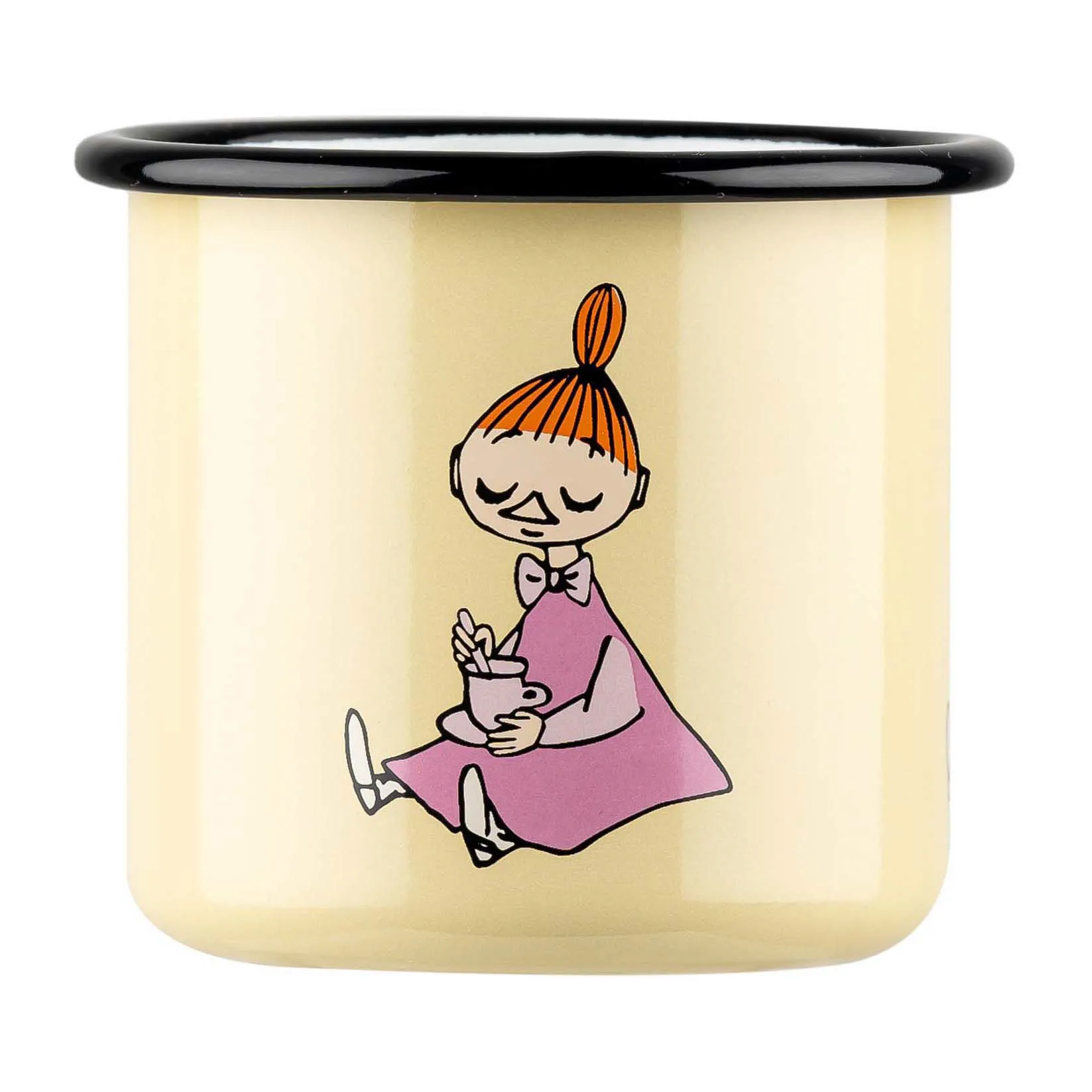 Mymble Retro enamel 马克杯 37 cl, 黄色 Muurla