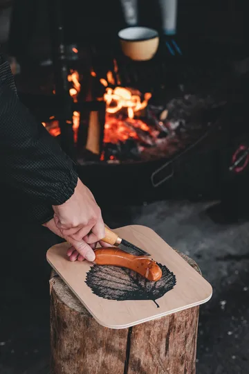 Nordic Chop & Serve 托盘 21x31 cm - The Pine Cone-The Birch Leaf - Muurla