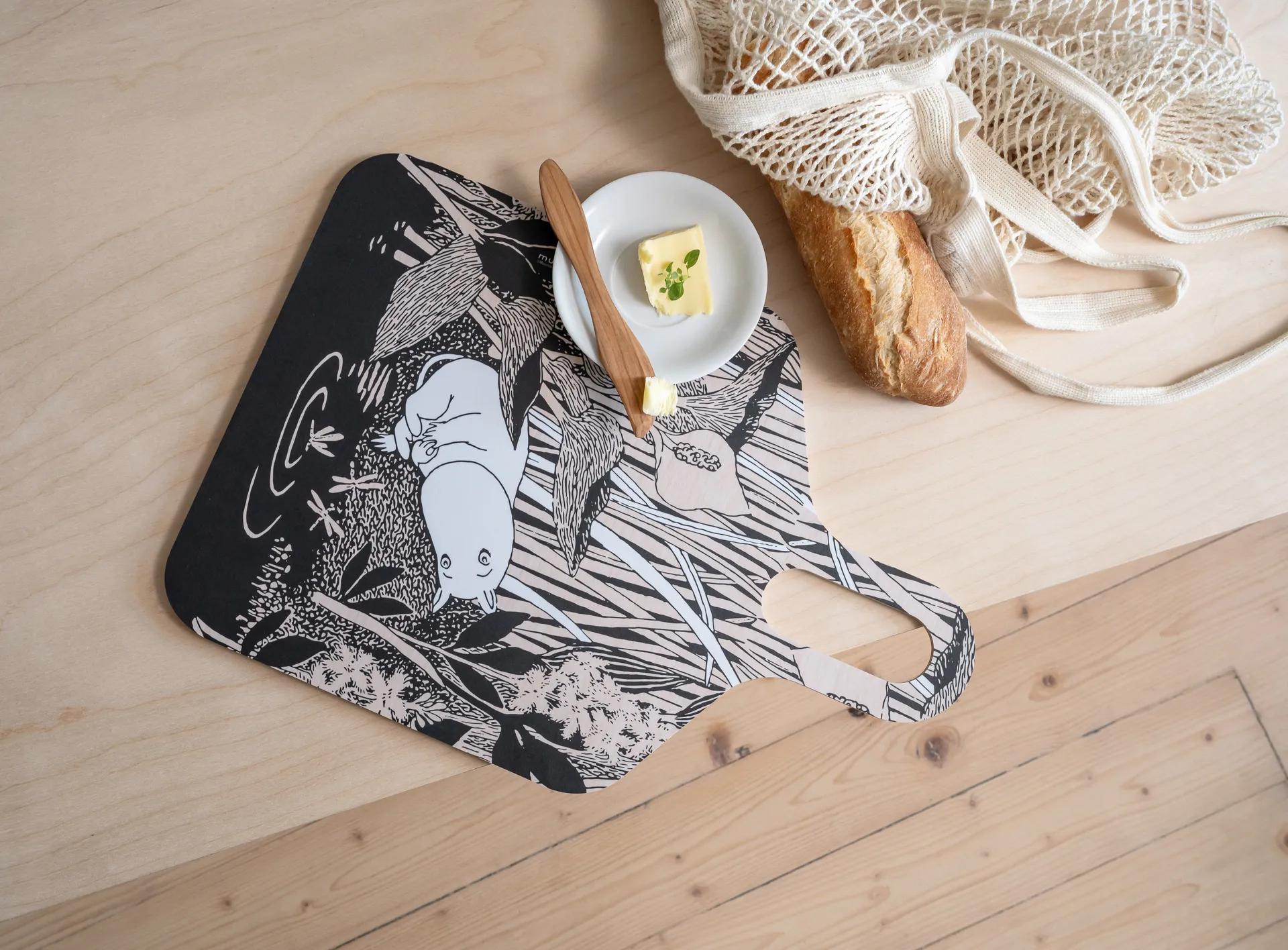 姆明 Originals Chop & Serve 30x44 cm, The Pond Muurla