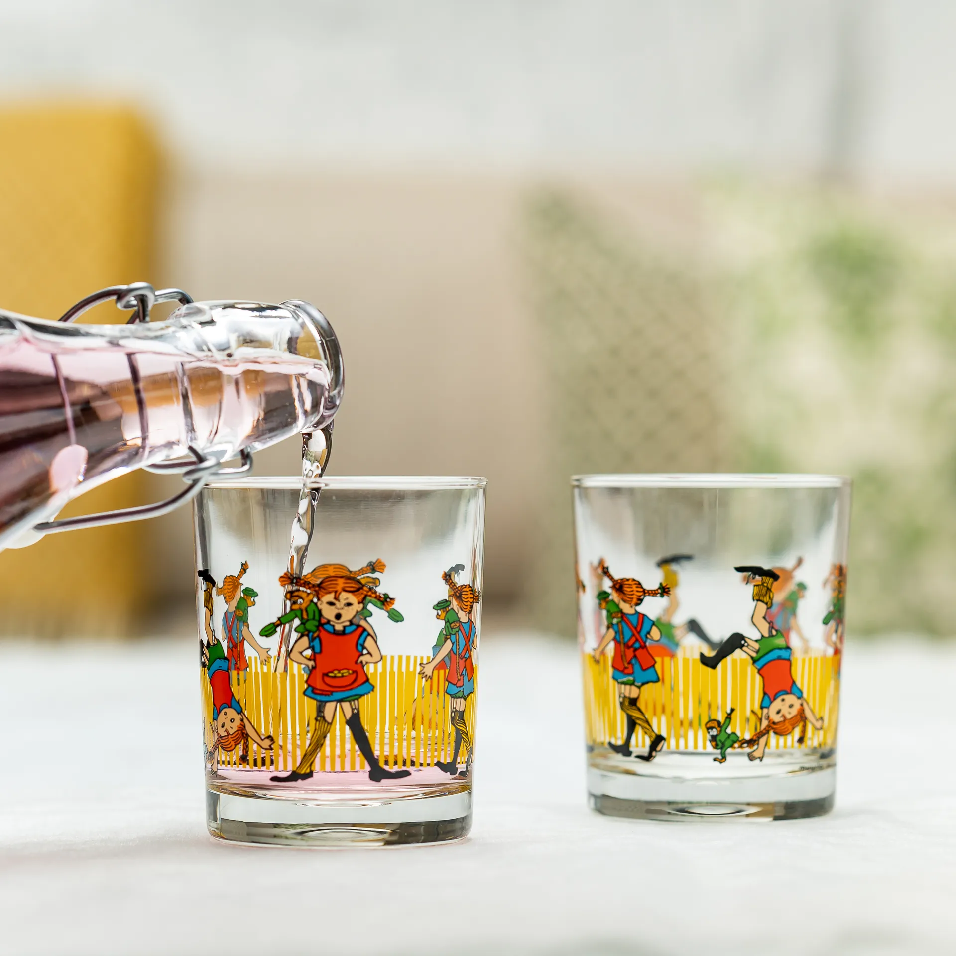 Pippi 玻璃杯 1 L,  Muurla