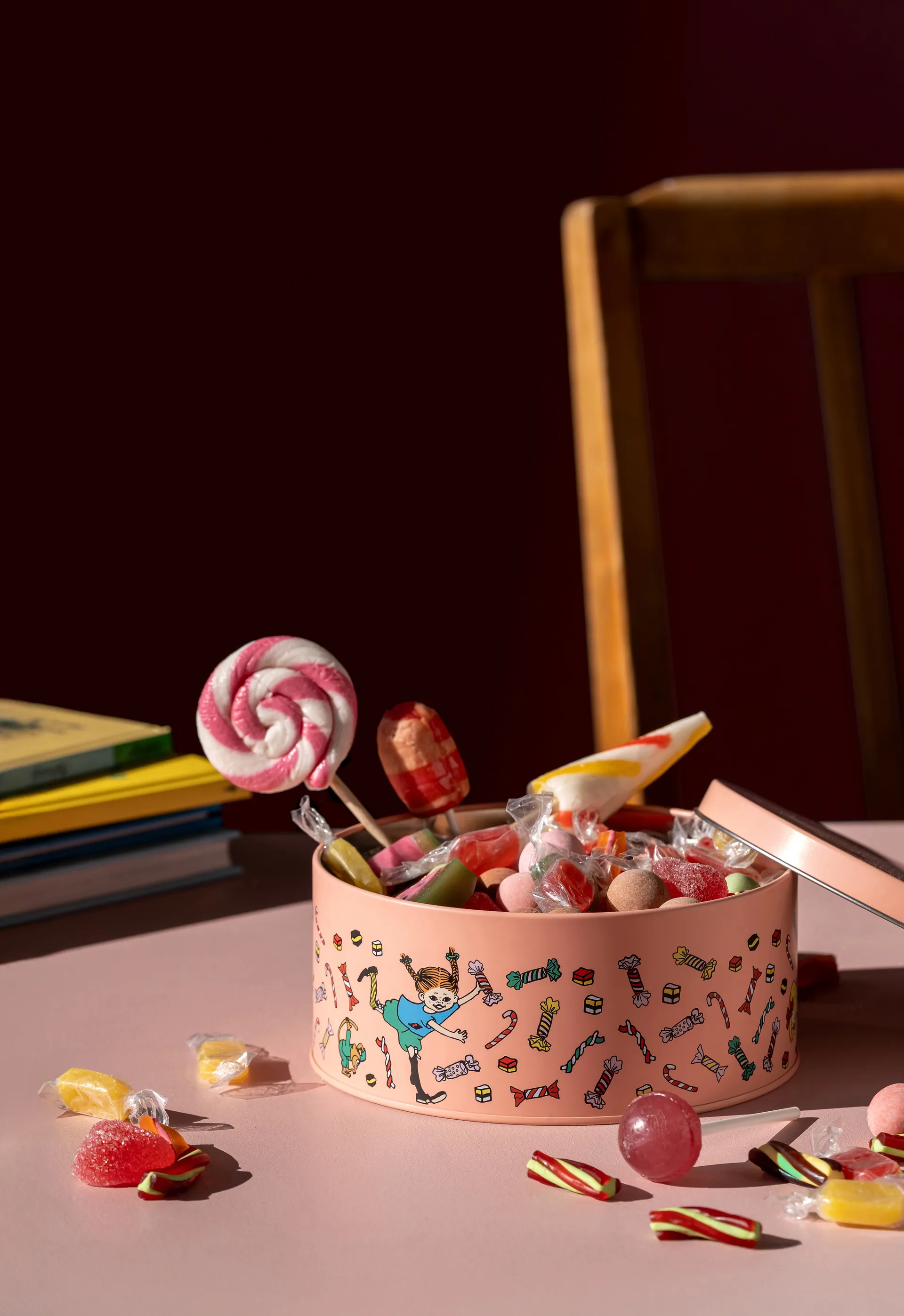 Pippi 储物罐 （含盖子） Ø15 cm, Candy Muurla