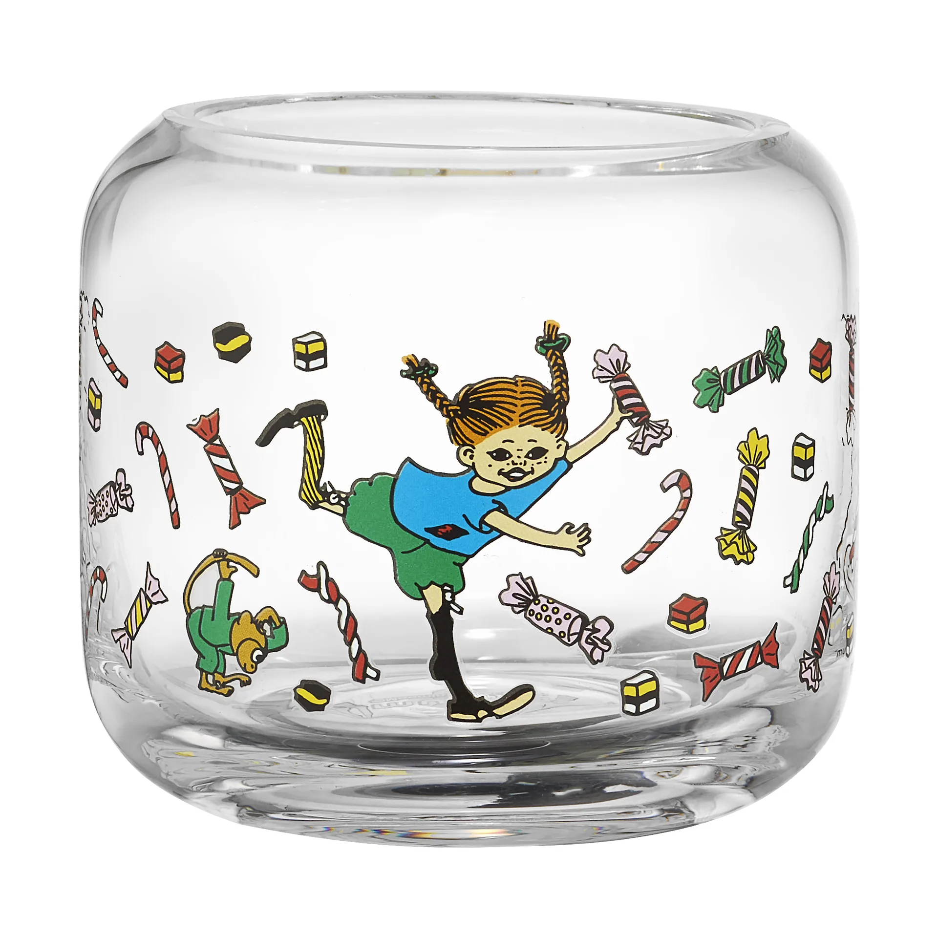 Pippi 烛台 Ø9x8 cm, Candy Muurla