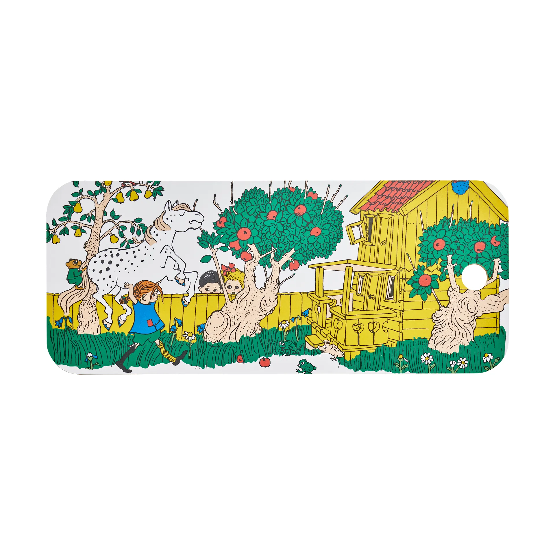 Pippi Chop & Serve 切菜板/砧板 18x44 cm, The Way Home Muurla
