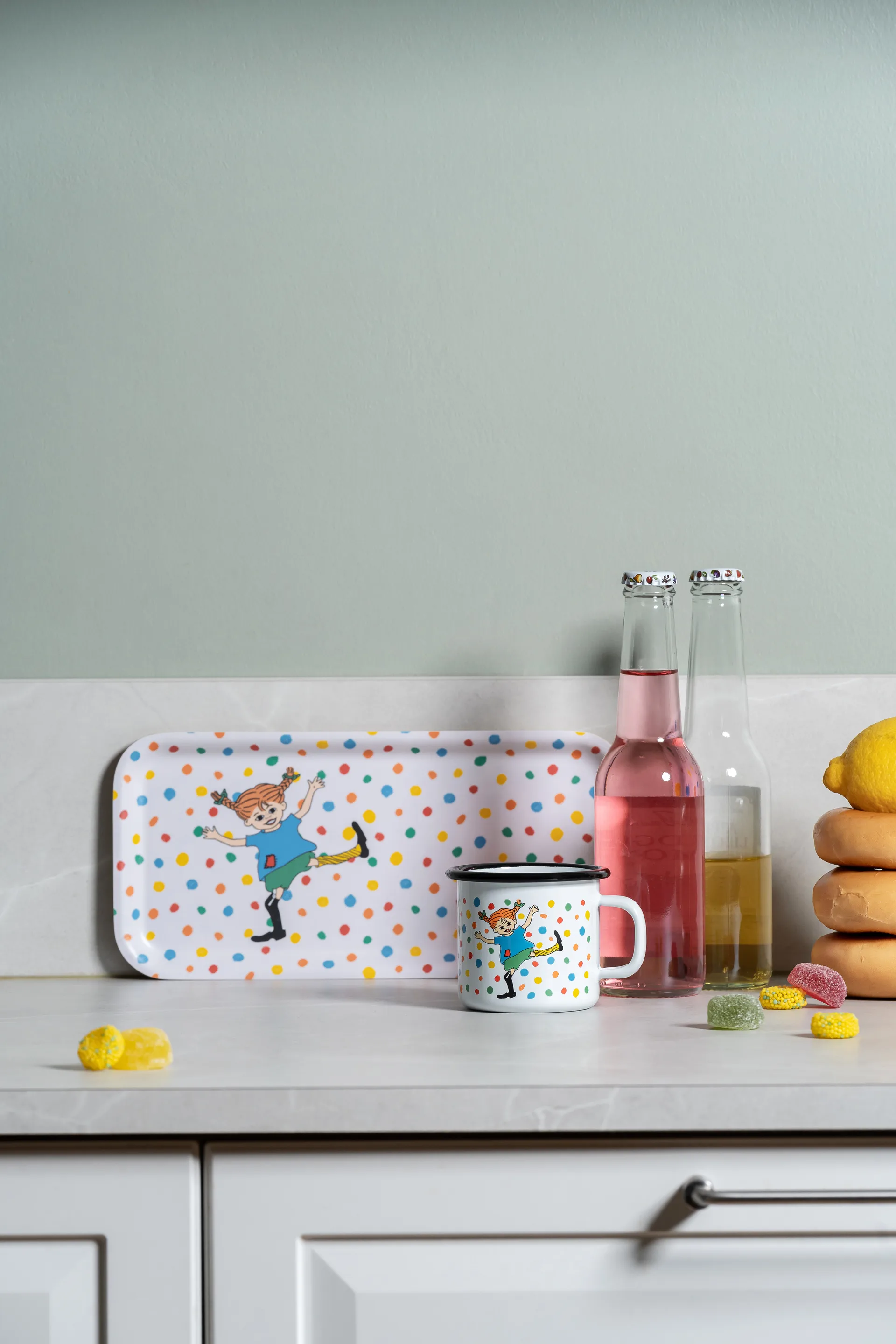 Pippi enamel 马克杯 2.5 dl, Jump for Joy Muurla