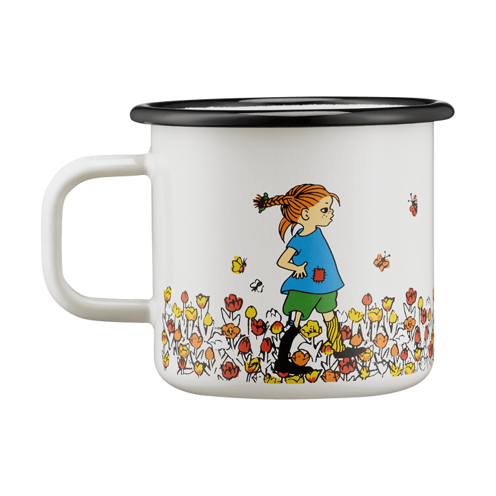 Pippi Longstocking enamel 马克杯 3.7 dl, Be More Pippi Muurla