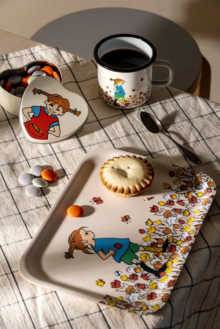 Pippi Longstocking enamel 马克杯 3.7 dl, Be More Pippi Muurla