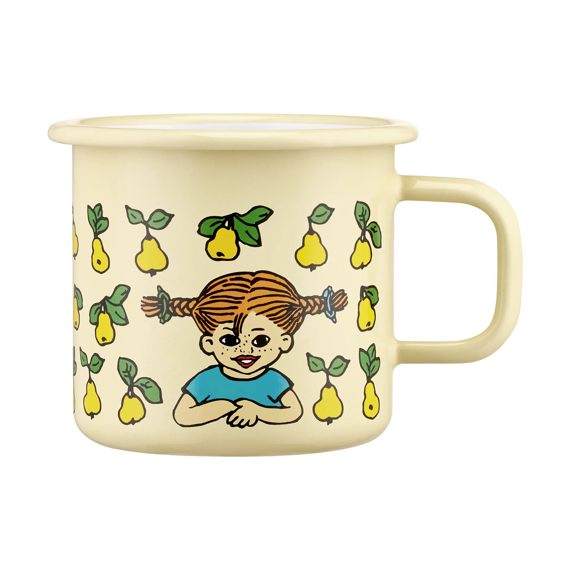 Pippi Longstocking enamel 马克杯 3.7 dl, Fruits Muurla