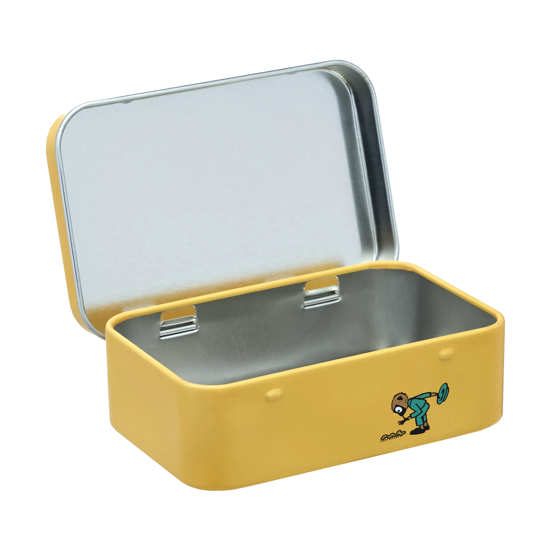 Pippi metal tin 10x6.5x3 cm, The Strongest Girl Muurla