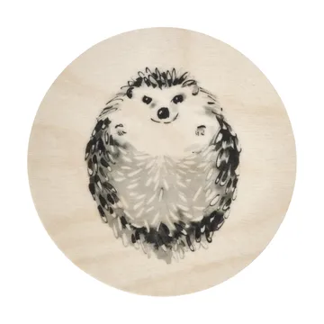 Teemu Järvi x Muurla 玻璃杯垫直径10cm - 刺猬 - Muurla