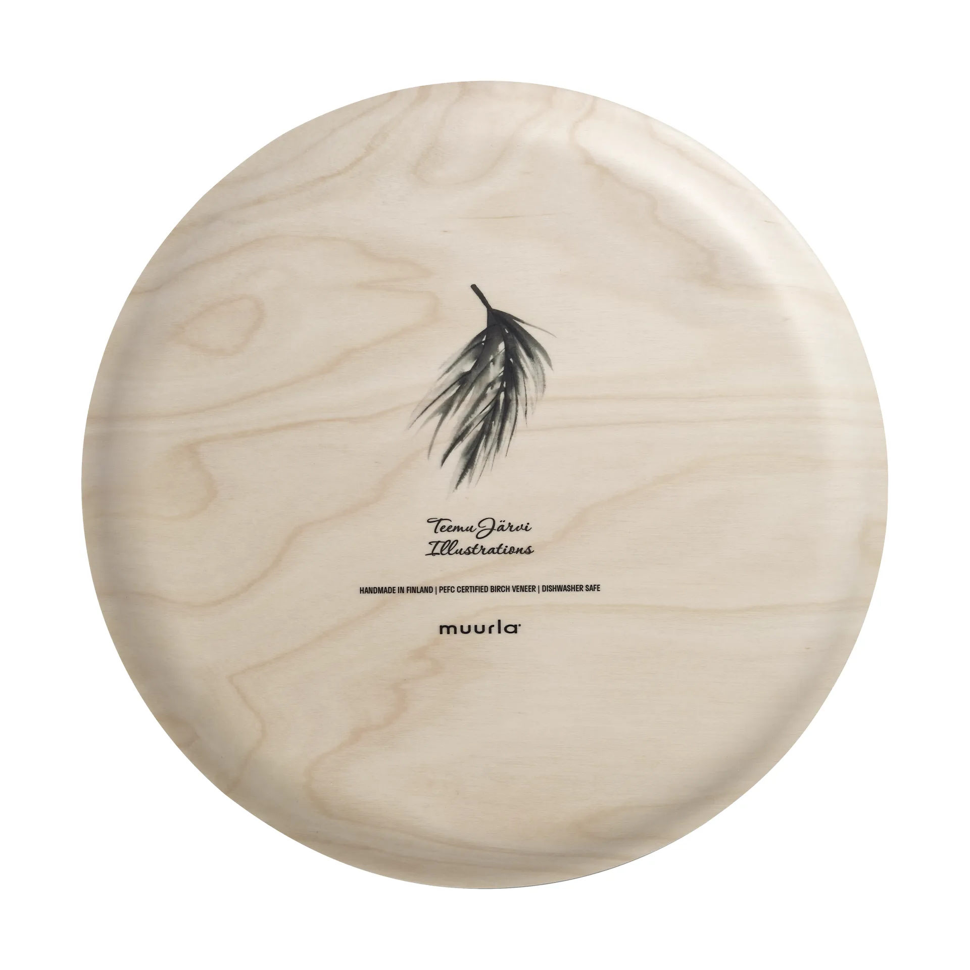 Teemu Järvi x Muurla 托盘 Ø35 cm, Fir Muurla