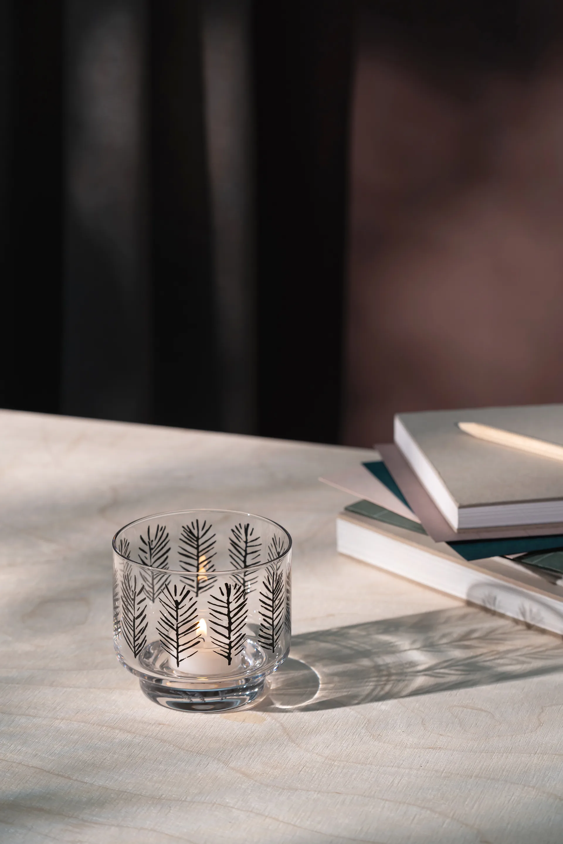 Teemu Järvi x Muurla 烛台 Ø9x8 cm, Spruce branches Muurla