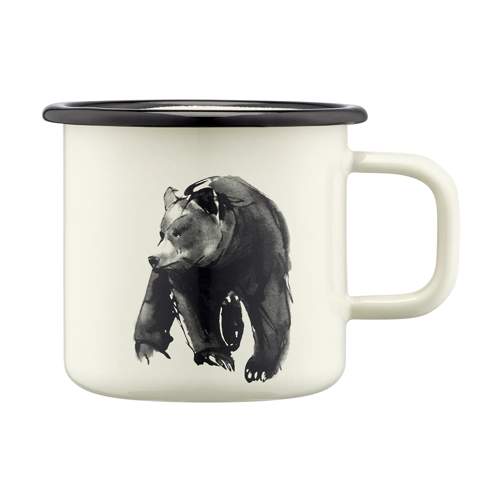 Teemu Järvi x Muurla enamel 马克杯 37 cl, Bear Muurla