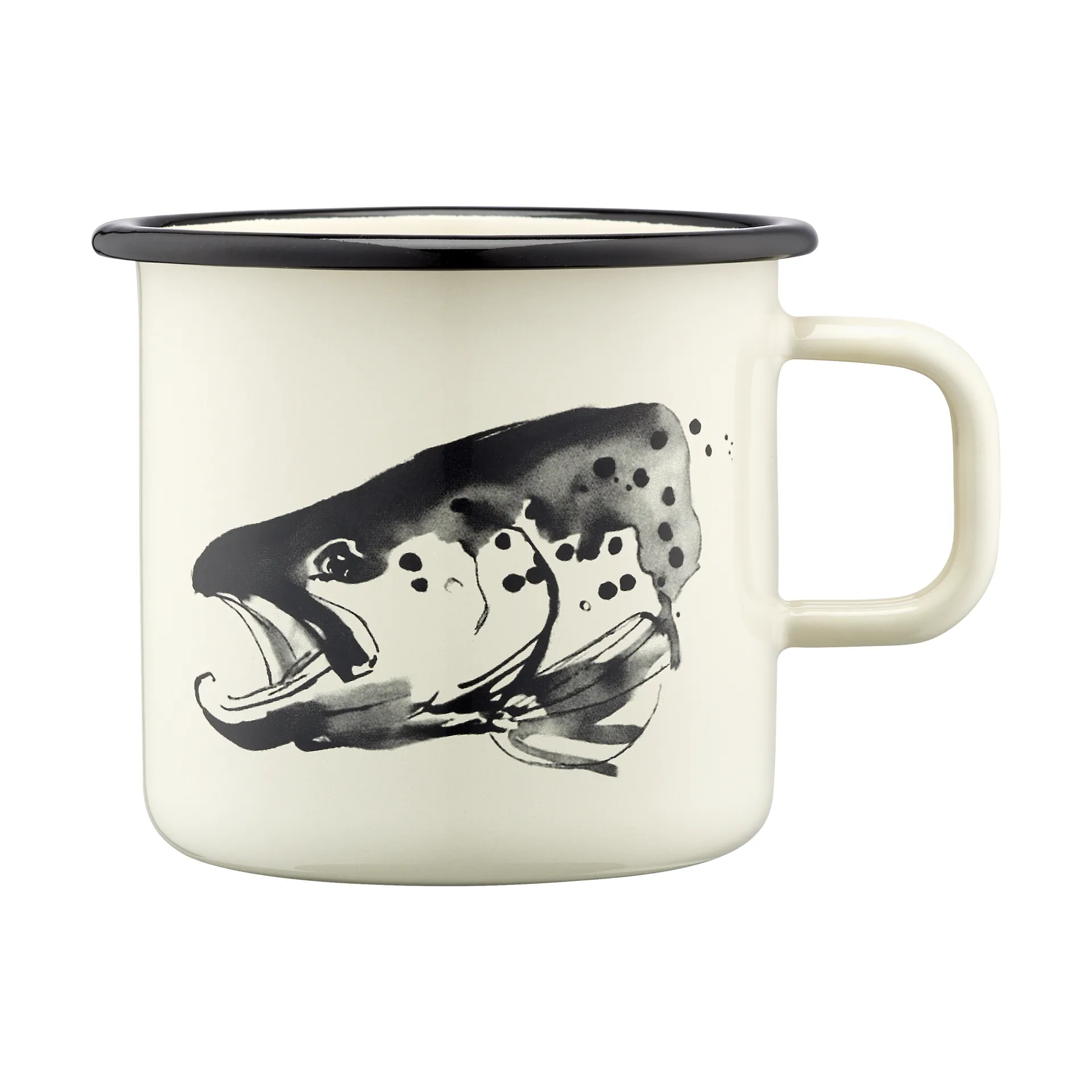 Teemu Järvi x Muurla enamel 马克杯 55 cl, Pike & Trout Muurla