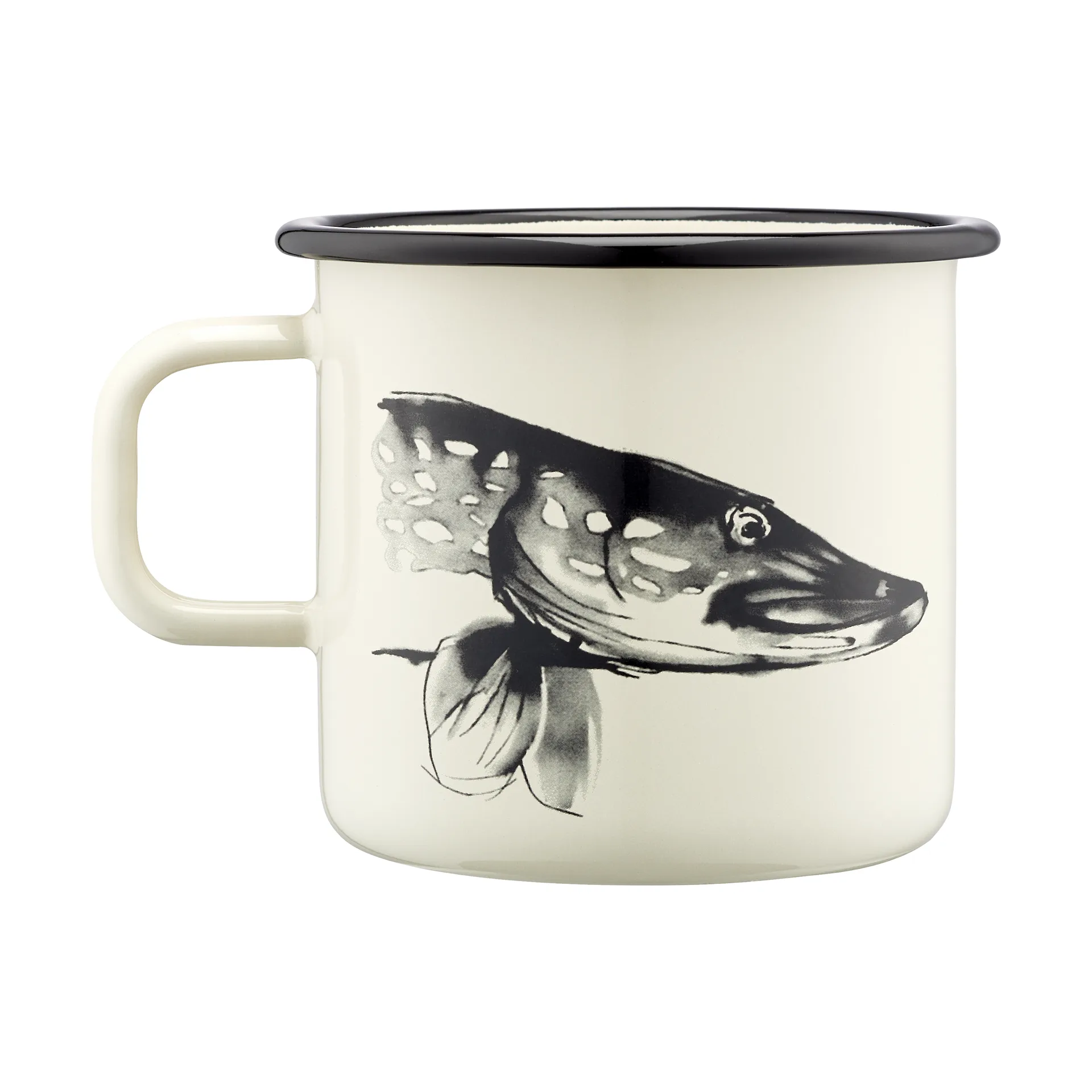 Teemu Järvi x Muurla enamel 马克杯 55 cl, Pike & Trout Muurla