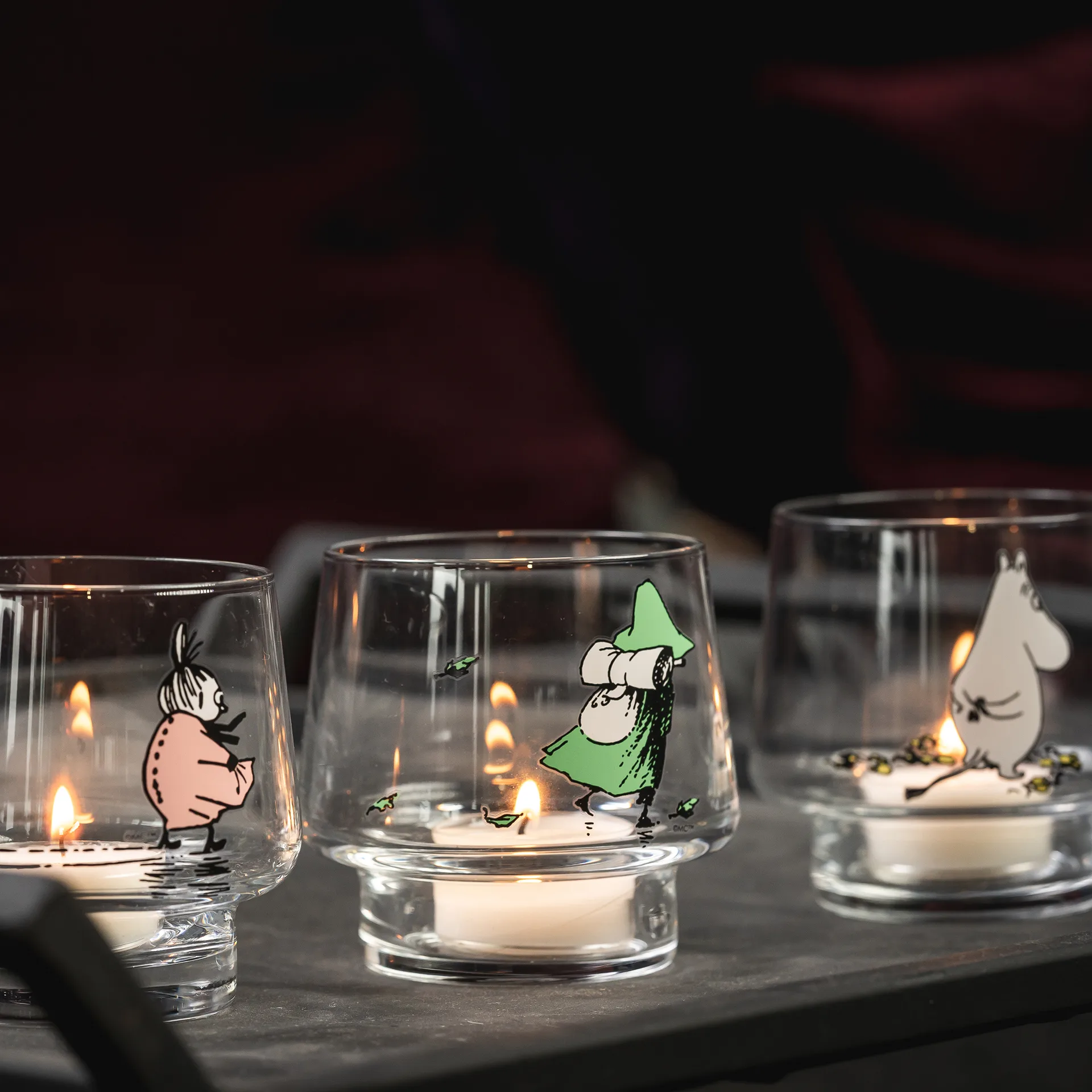 The wait lantern, clear-白色 Muurla