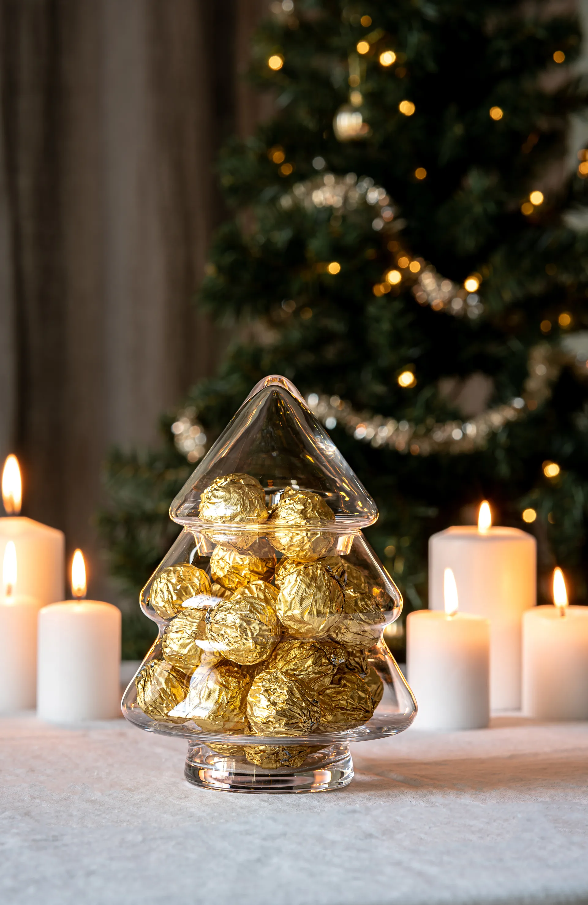 玻璃 tree glassjar （含盖子）, 20 cm Muurla