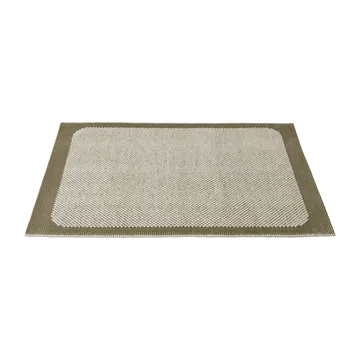 鹅卵石地毯170x240cm - 棕绿色 - Muuto