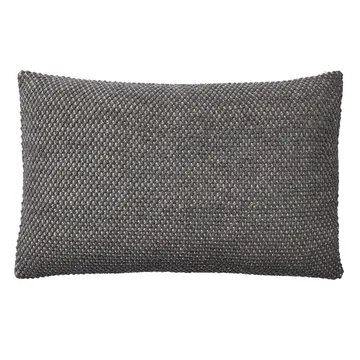 麻绳靠垫50x80cm - Dark 灰色 - Muuto