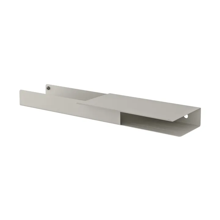 折叠平台置物架62x5.4cm - 灰色 - Muuto