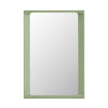 弧形镜80x55cm - 浅绿色 - Muuto
