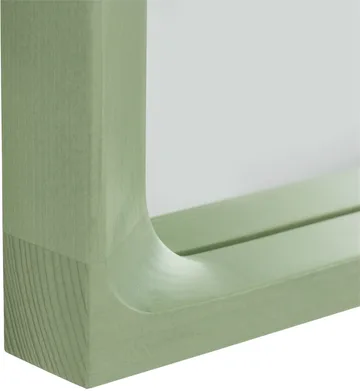 弧形镜80x55cm - 浅绿色 - Muuto