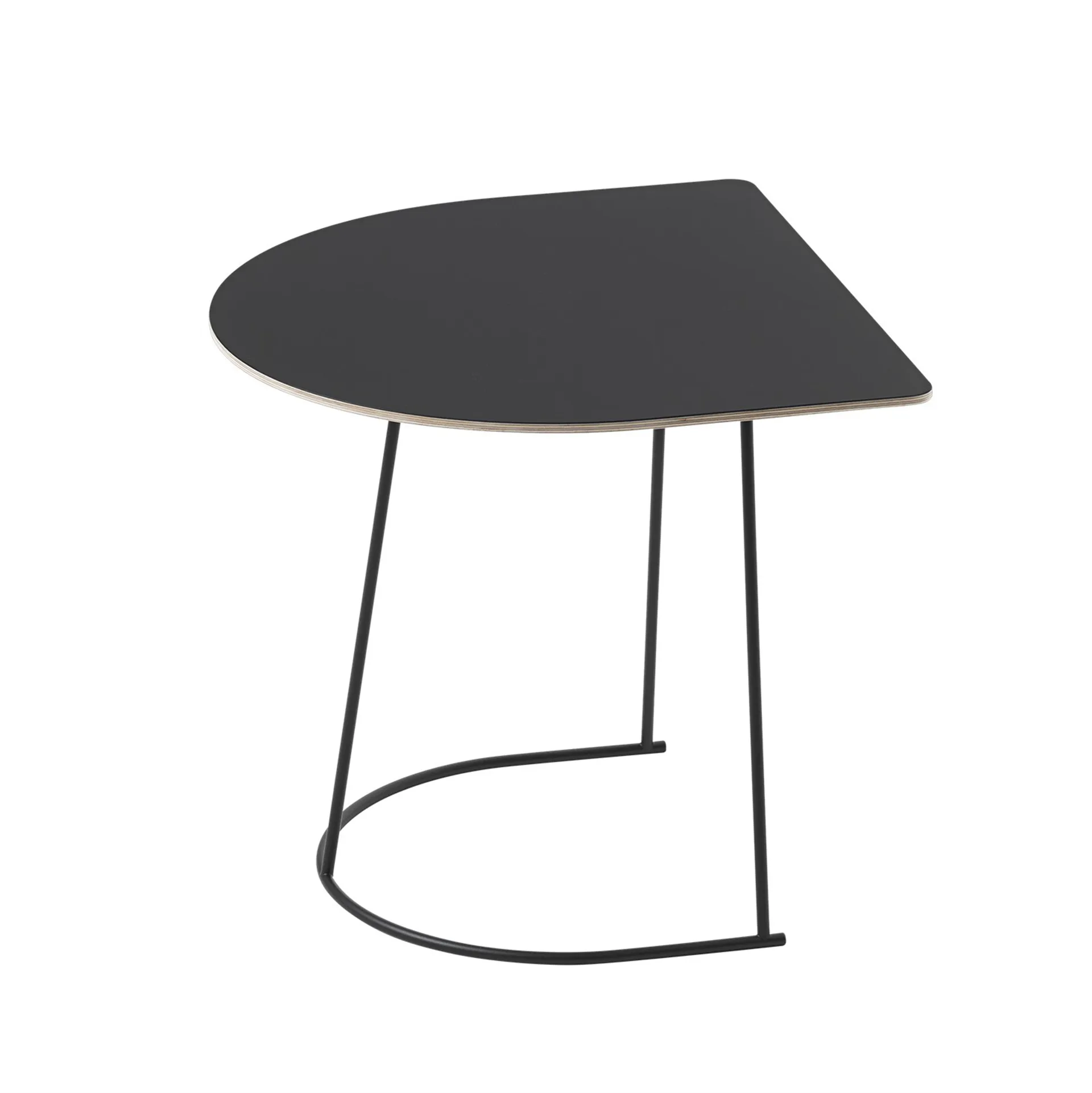 Airy 沙发边桌 半尺寸, 黑色 Muuto