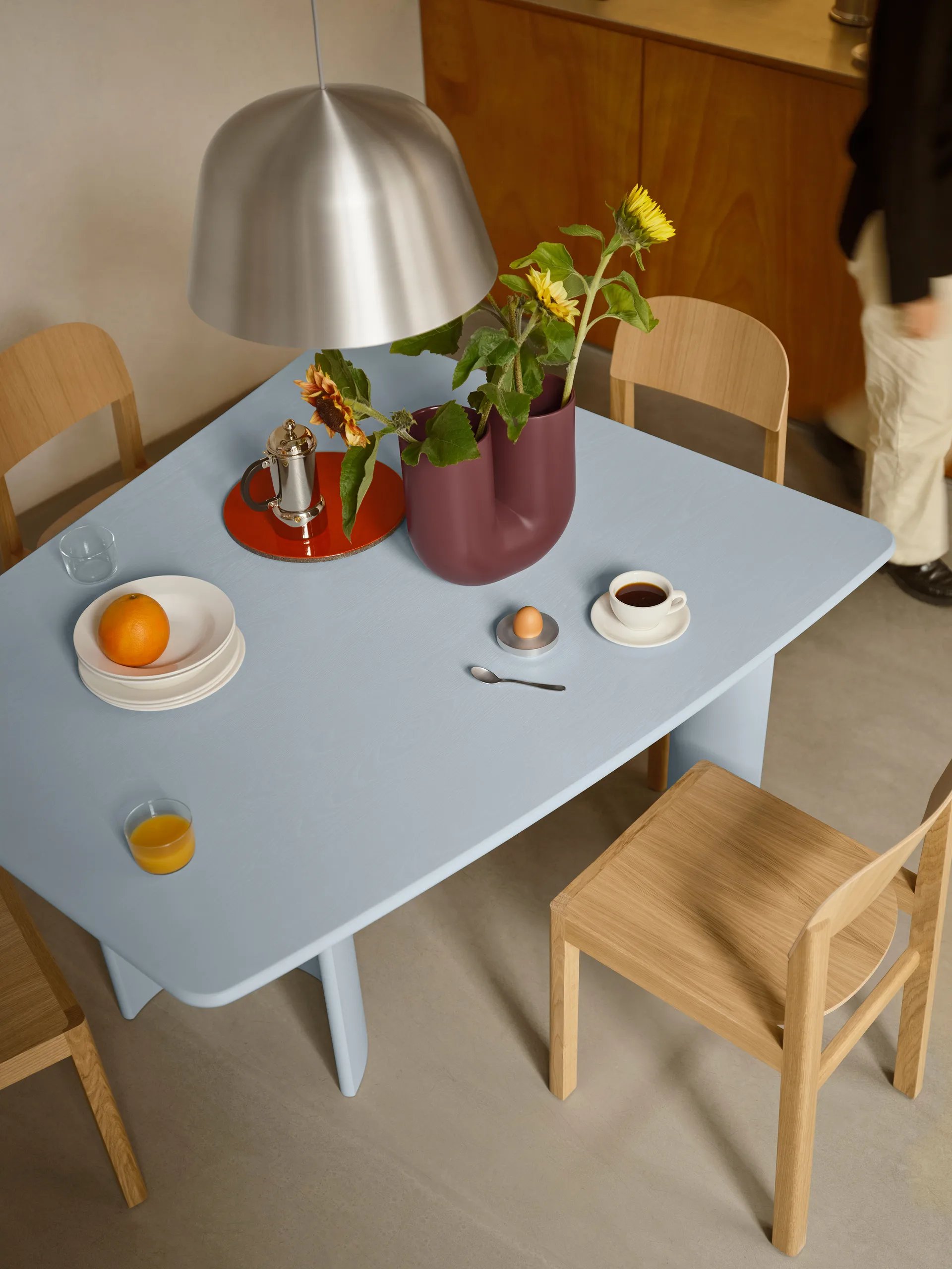 Ambit 吊灯, 拉丝铝_Ø40 cm Muuto