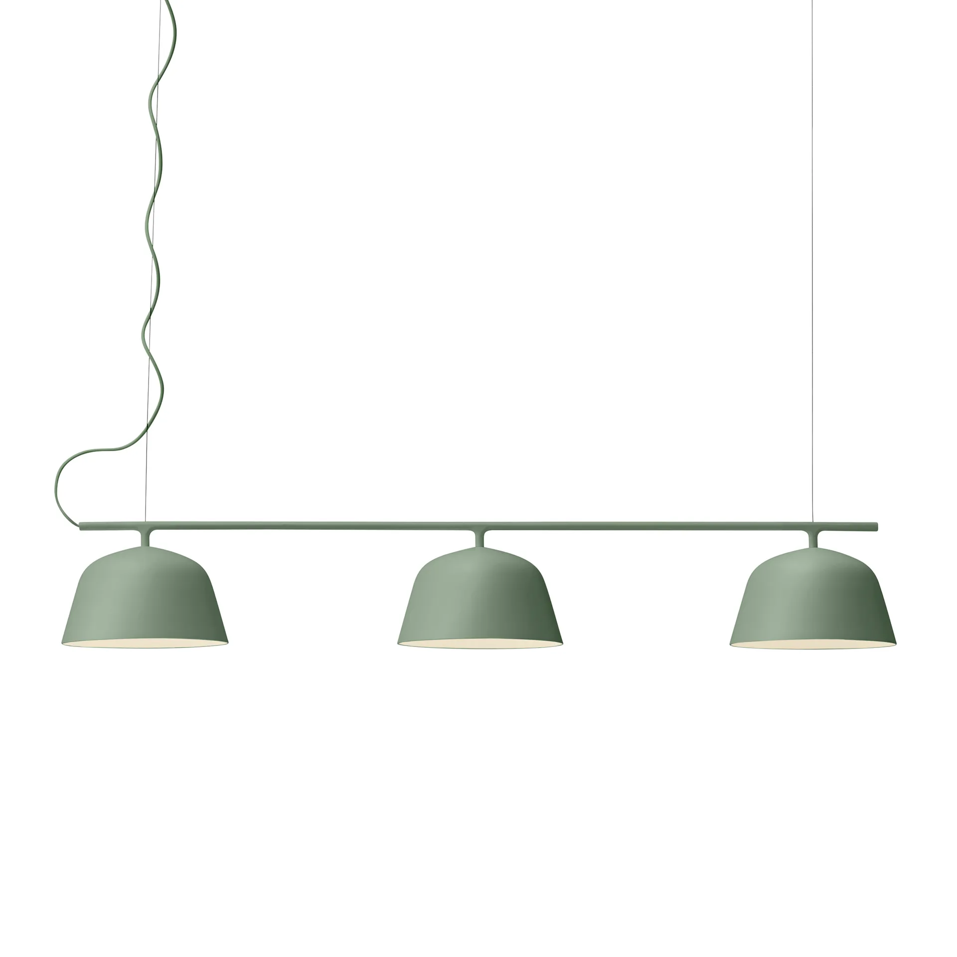 Ambit Rail ceiling 灯, Dusty 绿色 Muuto