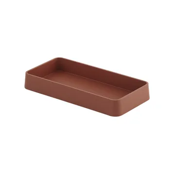 Arrange 桌面托盘 12x25cm - copper 棕色 - Muuto
