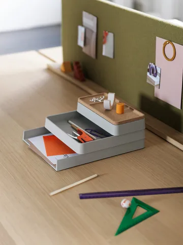 Arrange Desktop Storage - Configuration 1 灰色 - Muuto