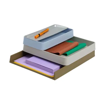 Arrange Desktop Storage - Configuration 2 彩色 colored - Muuto