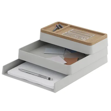 Arrange Desktop tray 25x25 cm - 灰色 - Muuto