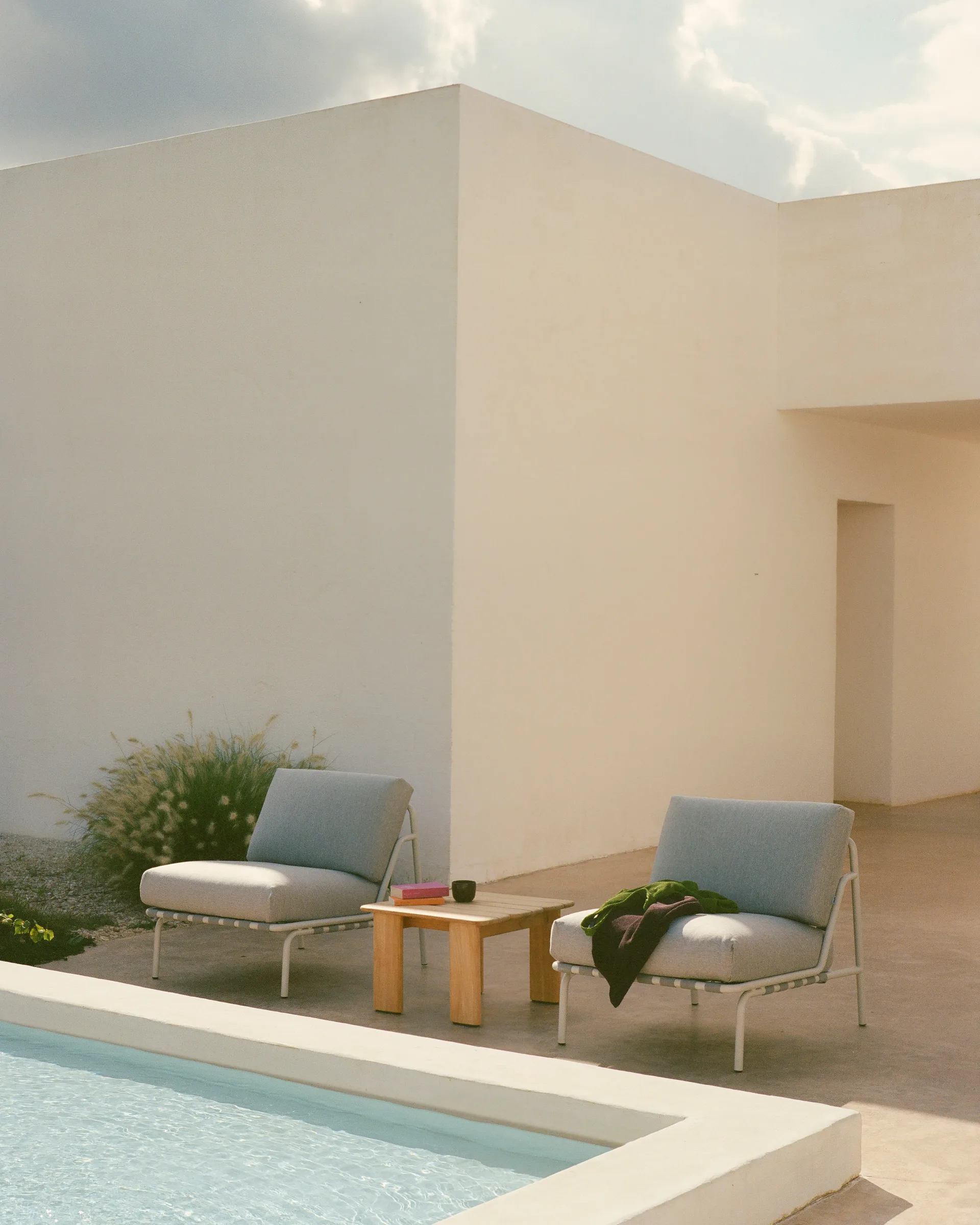 Assemble 咖啡桌, Teak, 55x55 cm Muuto