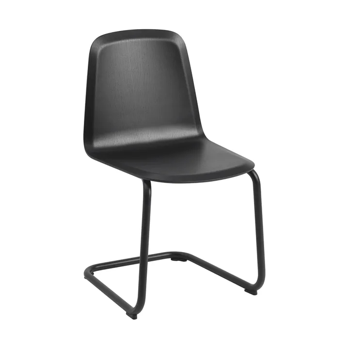 Brink Chair 悬臂底座 椅子 - 黑色-黑色 - Muuto