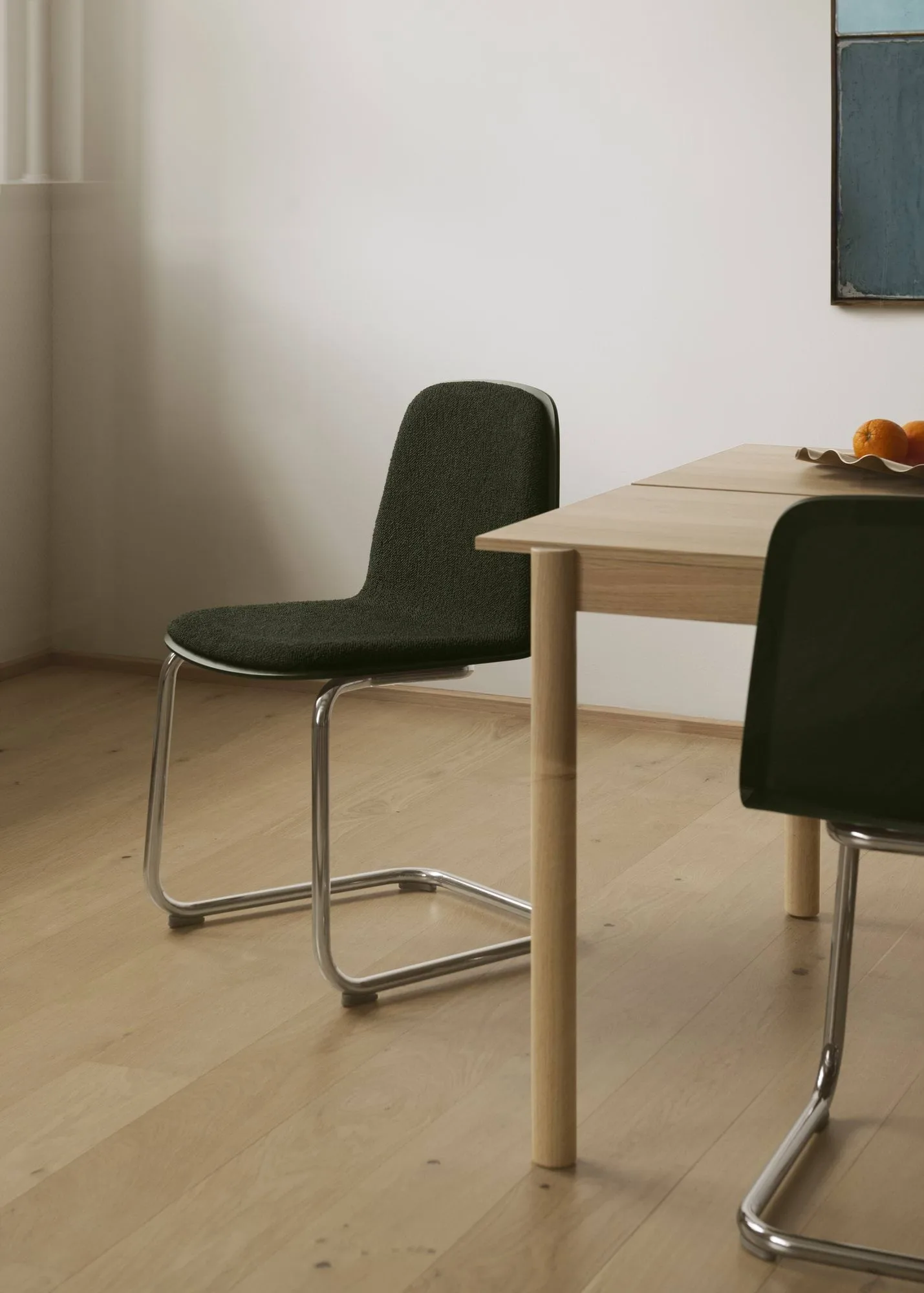 Brink Chair 悬臂底座 椅子, 黑色-黑色 Muuto