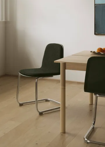 Brink Chair 悬臂底座 椅子 - 橡木-铬色 - Muuto