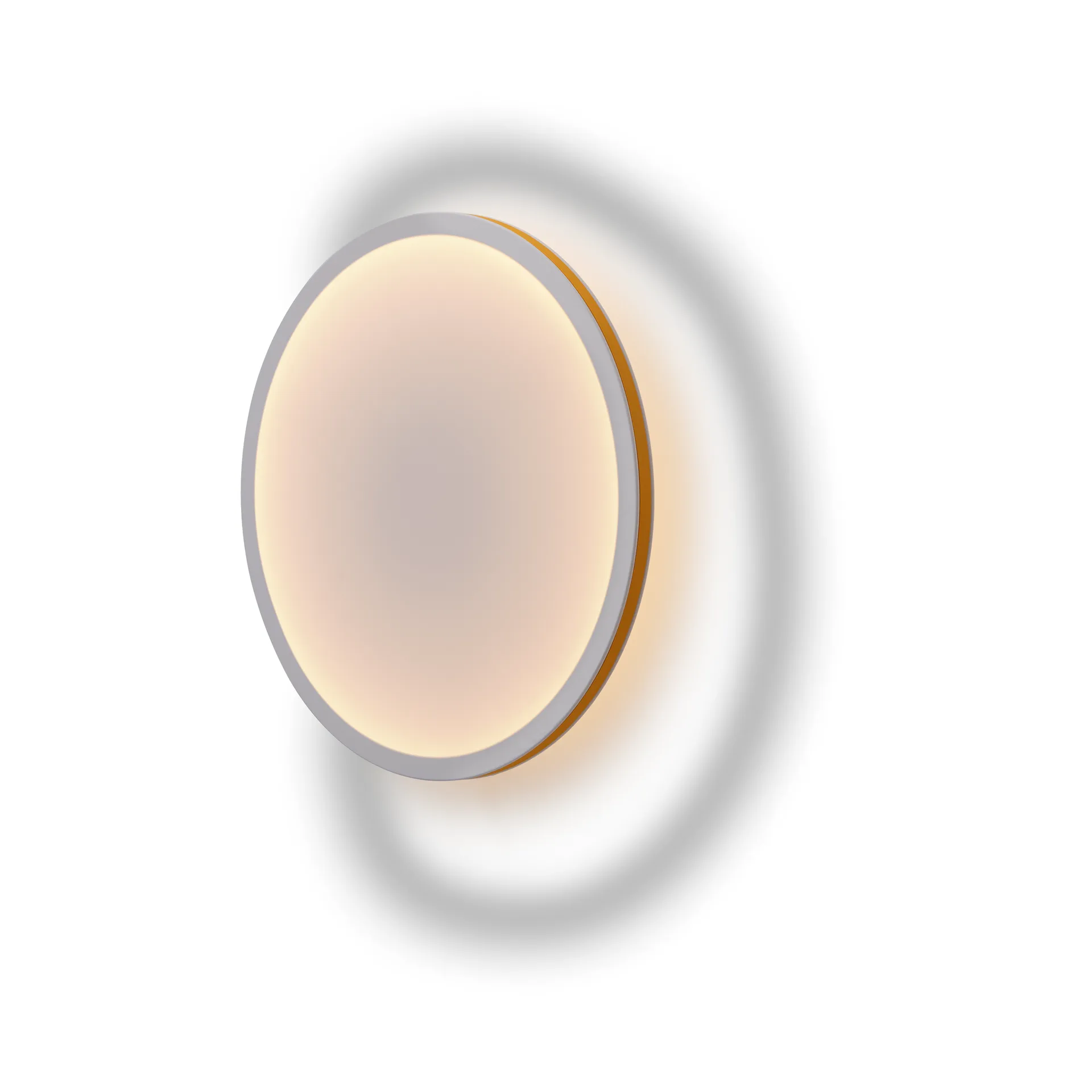 Calm 壁灯 Ø50 cm, 白色/橙色 Muuto