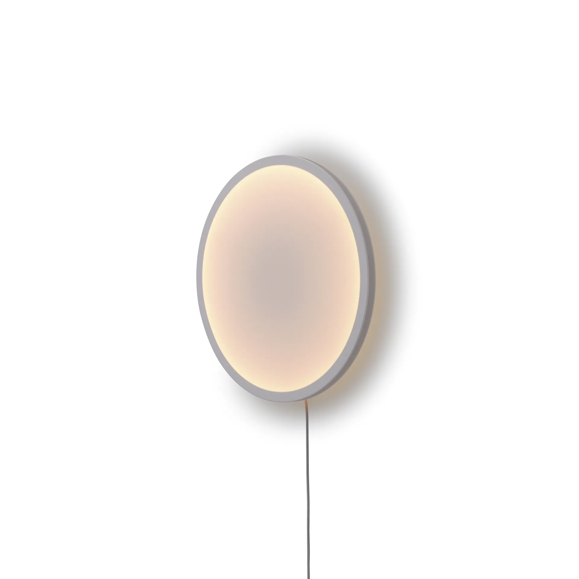 Calm壁灯Ø50cm, 白色_灰色 Muuto